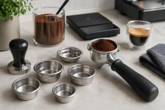 Sitko do kolby — jak dobrać rozmiar, pojemność i typ do espresso