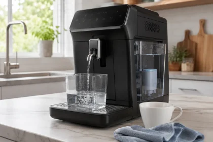 Jak odpowietrzyć ekspres Philips LatteGo — przepływ wody, AquaClean i czyszczenie krok po kroku