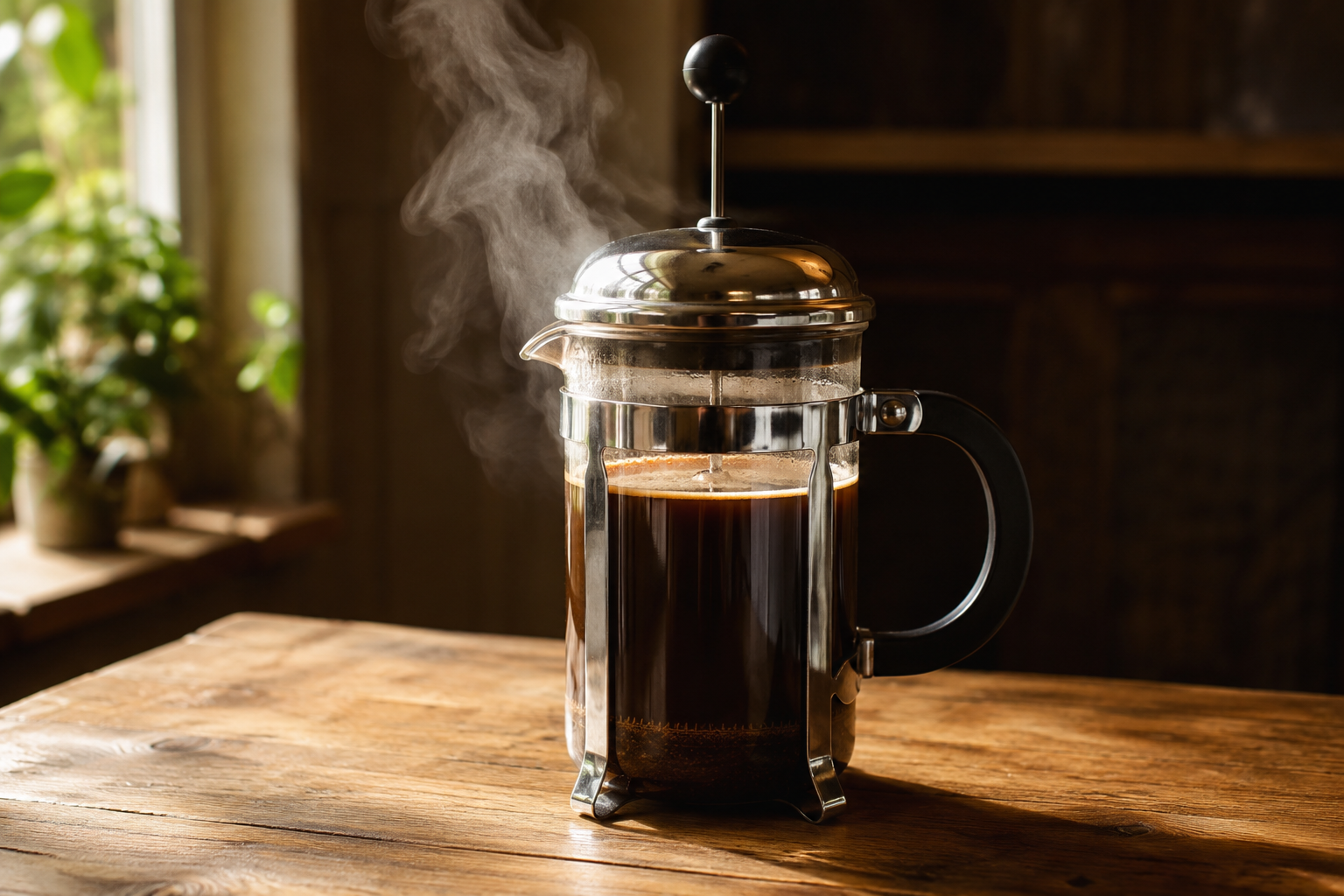 Jak zaparzyć kawę we French press — krok po kroku
