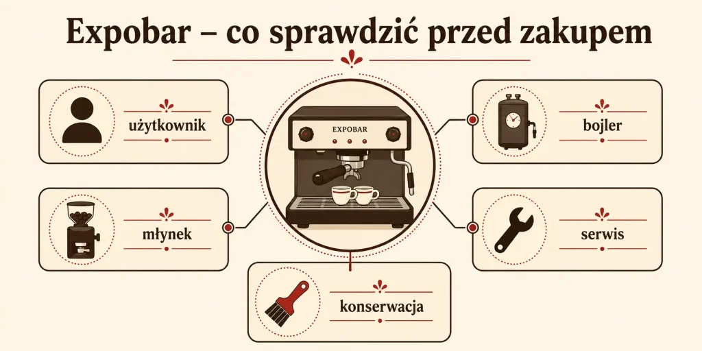 Expobar — dla kogo, co sprawdzić, jakie akcesoria dobrać