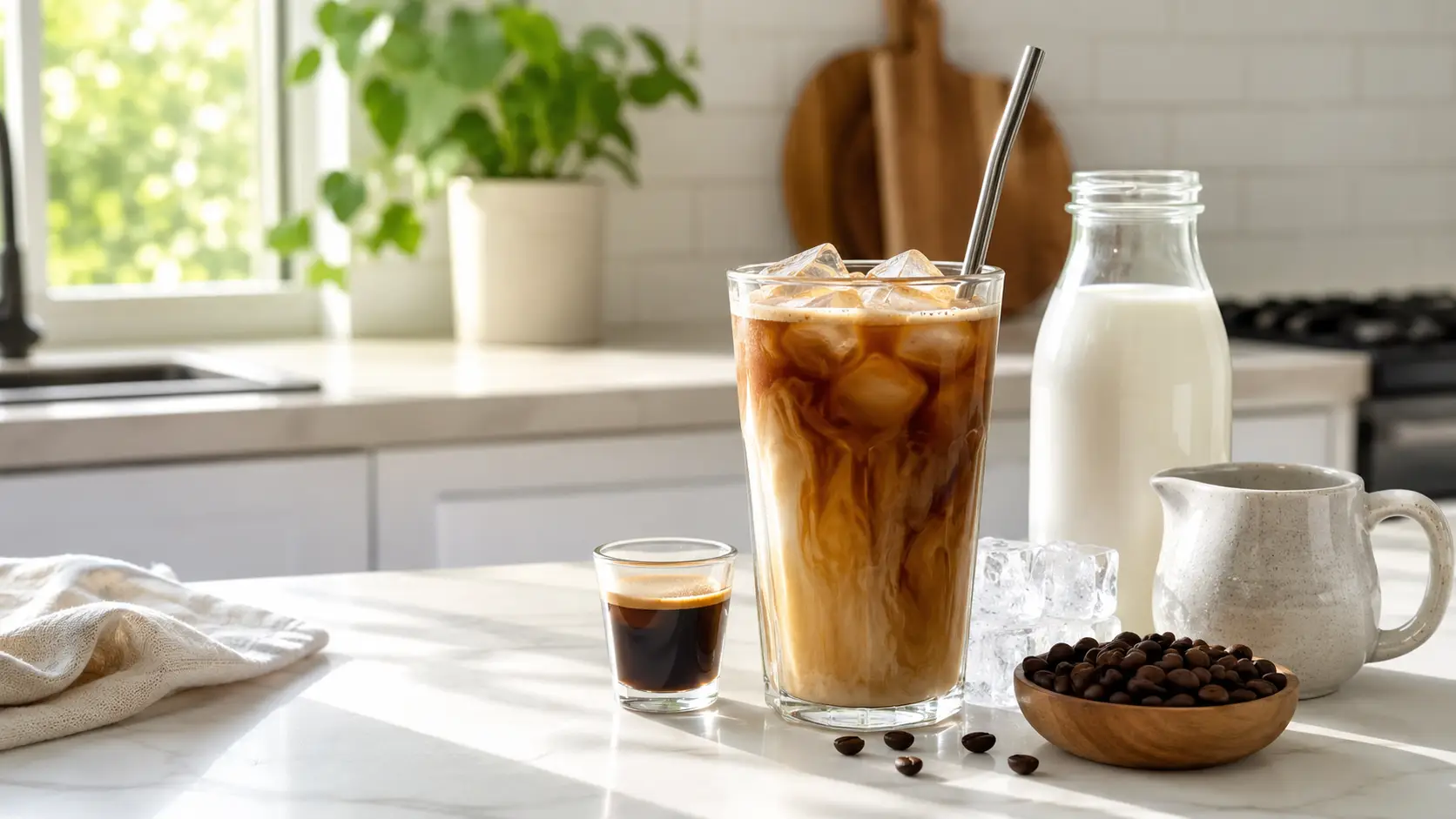 Jak zrobić kawę mrożoną w domu? Przepis na lato, iced latte, iced americano i cold brew