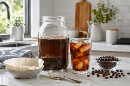 Jak zrobić cold brew w domu? Kawa parzona na zimno krok po kroku