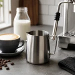 Dzbanek do spieniania mleka — jaki wybrać do cappuccino, latte i latte art?