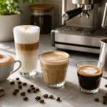 Rodzaje kaw mlecznych — przewodnik po cappuccino, latte, flat white i macchiato