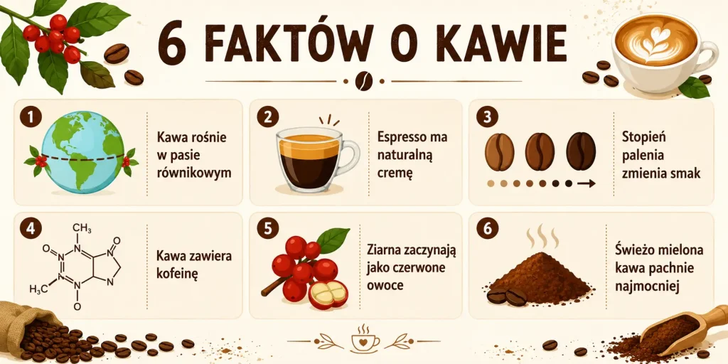 6 najciekawszych faktów o kawie w pigułce