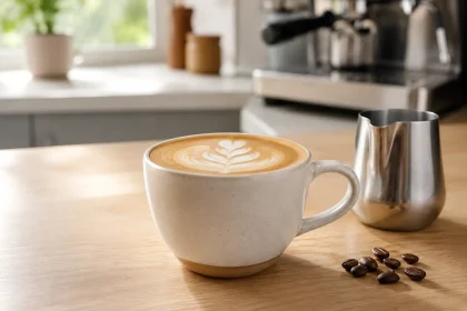 Jak zrobić flat white w domu? Przepis i różnice wobec latte