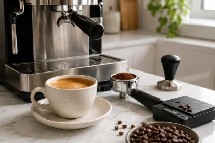 Jak zrobić espresso w domu? Proporcje, mielenie i przepis krok po kroku