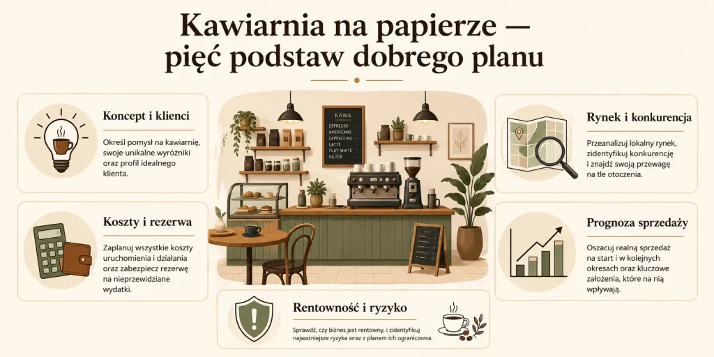 Biznesplan kawiarni — jak napisać go krok po kroku?