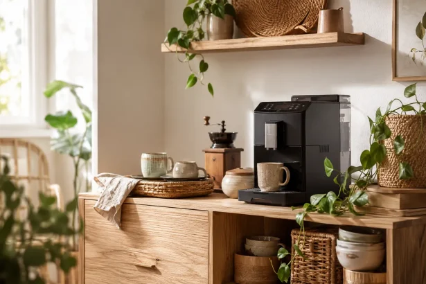 Strefa kawowa w stylu boho — jak urządzić naturalny i przytulny kącik?