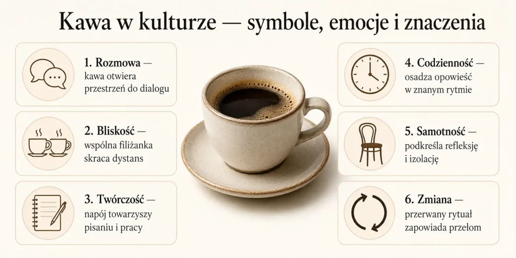 Kawa w kulturze — symbole, emocje i znaczenia