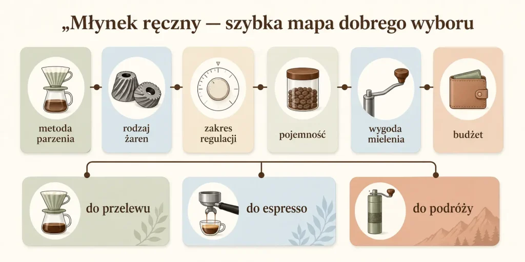 Młynek ręczny — szybka mapa dobrego wyboru