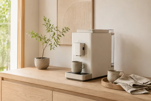 Strefa kawowa w stylu japandi — jak połączyć minimalizm z naturą?