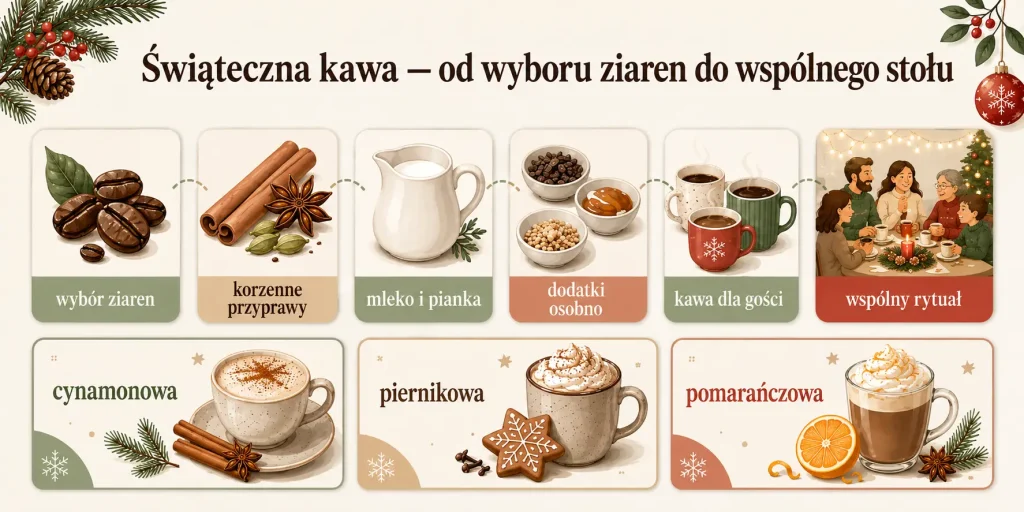 Świąteczna kawa — od wyboru ziaren do wspólnego stołu