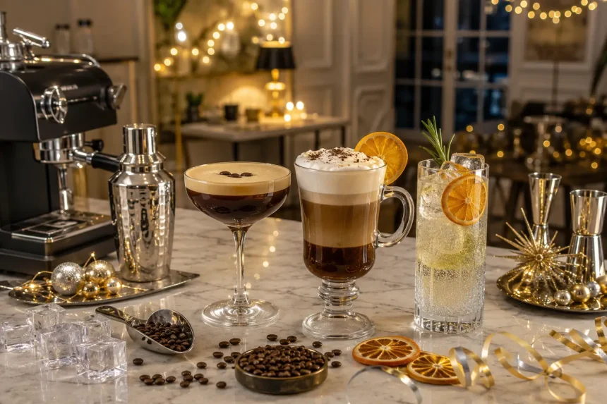 Kawa na Sylwestra — 8 kawowych drinków z alkoholem i bez na noworoczną imprezę
